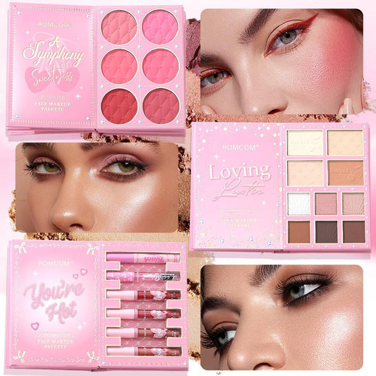 Perfect All-In-One Makeup Set, Makeup Combo, Magic Makeup Book