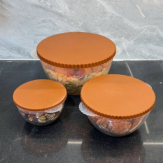 Multi-Purpose Bisco Food Storage Box-3in1 Set Random Colors