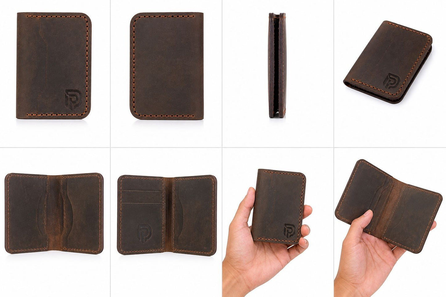 Premium Hand Stitched Wallet – 100% Pure Leather