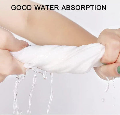 Pack of 3 Compressed Bath Towel for Travel and Quick-Drying with strong absorption 70 by 140 cm