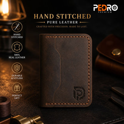 Premium Hand Stitched Wallet – 100% Pure Leather