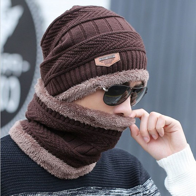Sale Offer - 1 Warm Hat and 1 Neck Warmer Collar - 2 Items