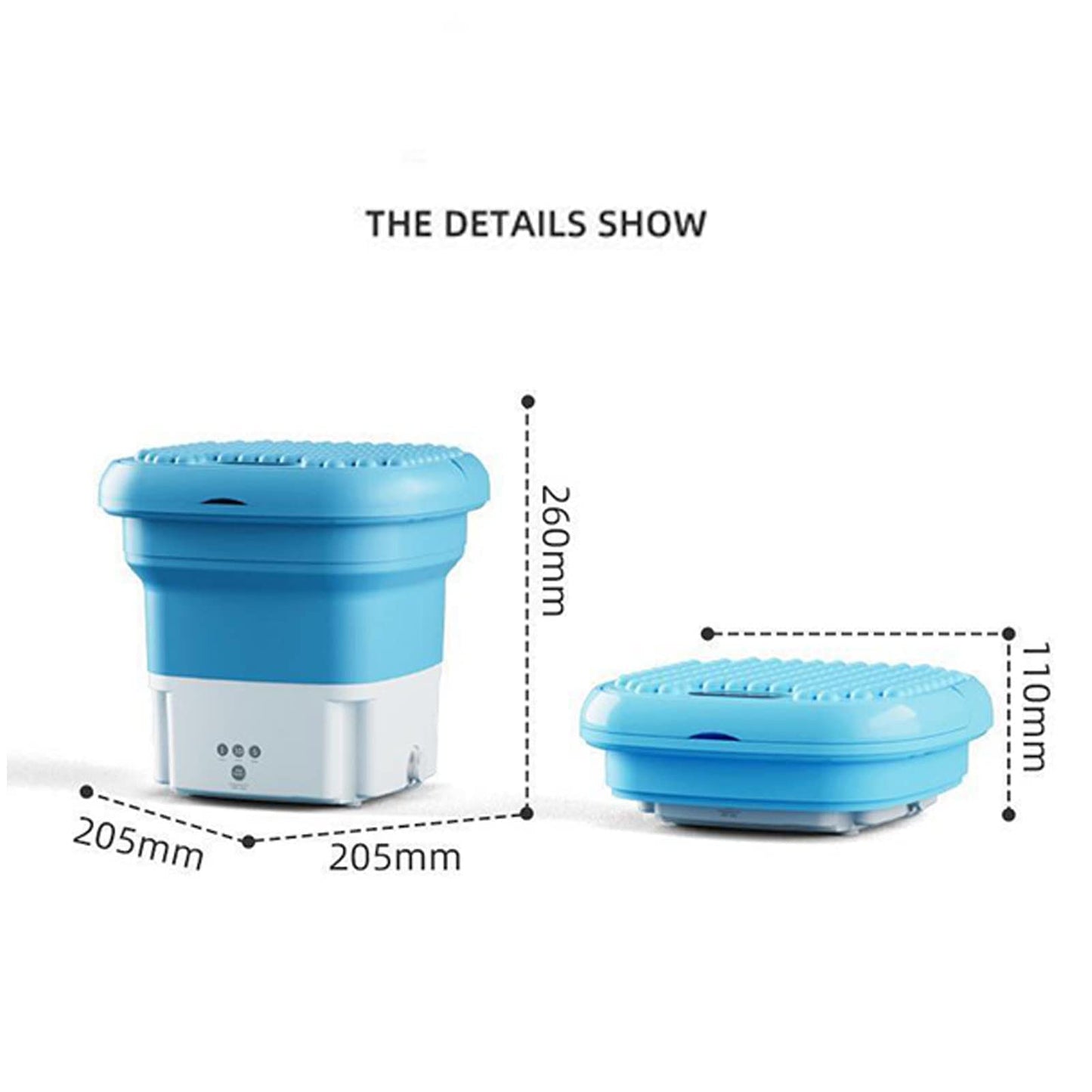 Imported foldable Portable Washing Machine For Easy & Daily Use