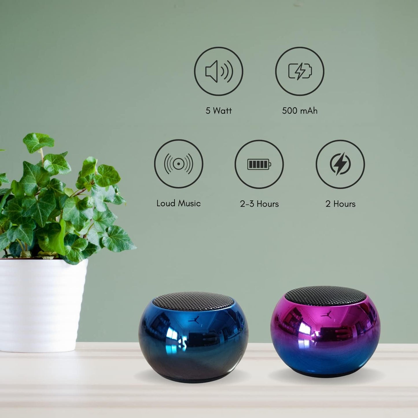 JBL Harman Mini Portable Bluetooth Speaker M3 T With Box For Home and Outdoor Use