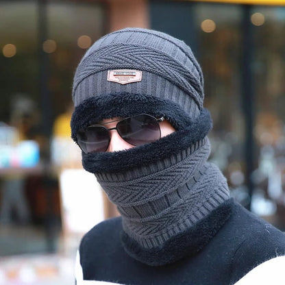 Sale Offer - 1 Warm Hat and 1 Neck Warmer Collar - 2 Items