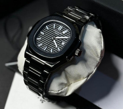 Black Patek Phillip For Men/Boys - Classic luxury Watch for Men / Boys -Stylish Stainless Steel Watch -Luxury Watch for Men / Boys - Top brand luxury fashion Watch 2025 No Ratings