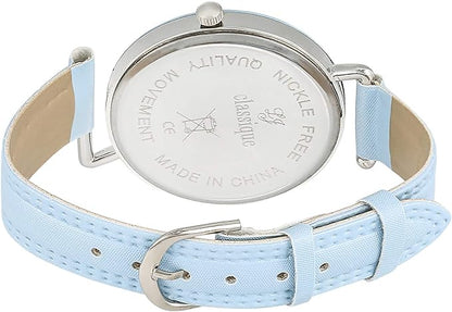 Interchangeable Ladies Watch Set Bands With 2 Watches and 21 Straps for Use in Every Occasion