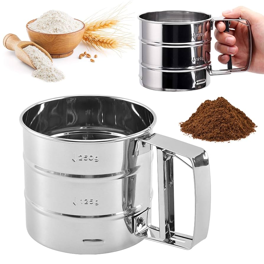 Stainless Steel Flour Sieve Strainer