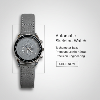 Vitz Vogue Gray Men Watch