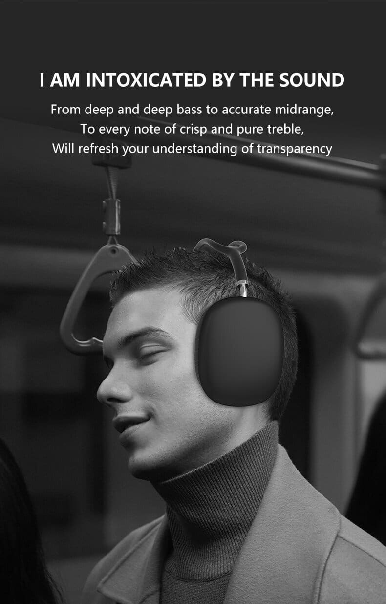 P9 Pro Max Wireless Bluetooth Headphones With Mic and Gaming Stereo Headset