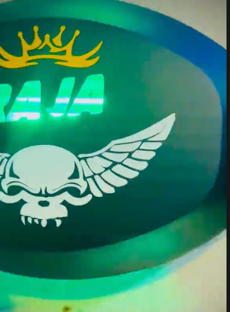 Personalized Dual Color Police Light