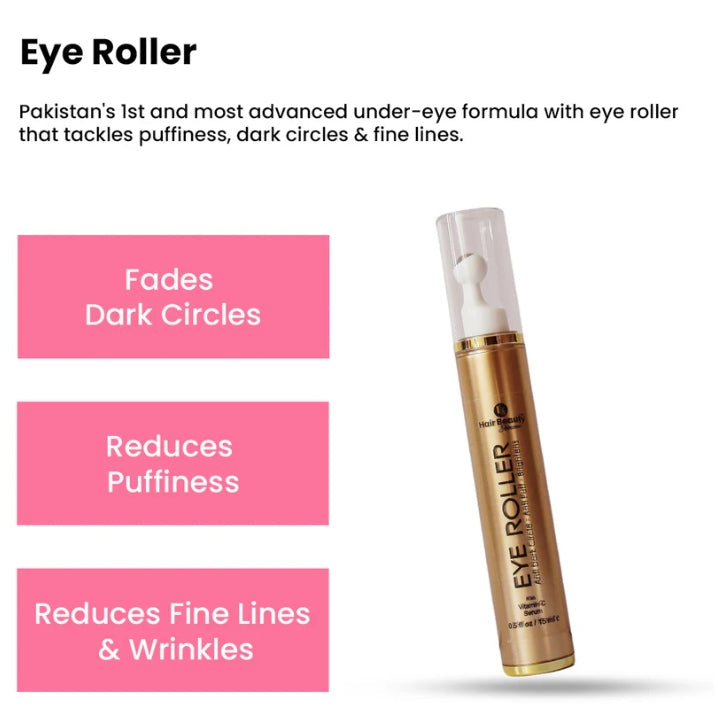 Eye Roller | Eliminates Dark Circles & Puffy Eyes