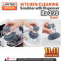 Kitchen Cleaning Dish Brush Scrubber with Soap Dispenser