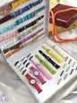 Interchangeable Ladies Watch Set Bands With 2 Watches and 21 Straps for Use in Every Occasion