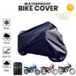 Waterproof Outdoor Cover for 75cc Motorcycle