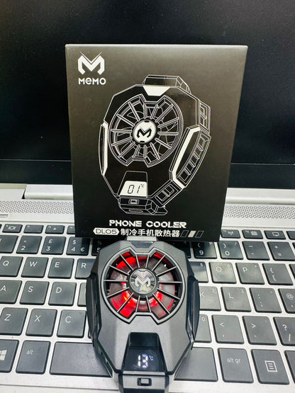 NEW MEMO DL05 RGB Cooling Fan | Portable Mobile Gaming Radiator
