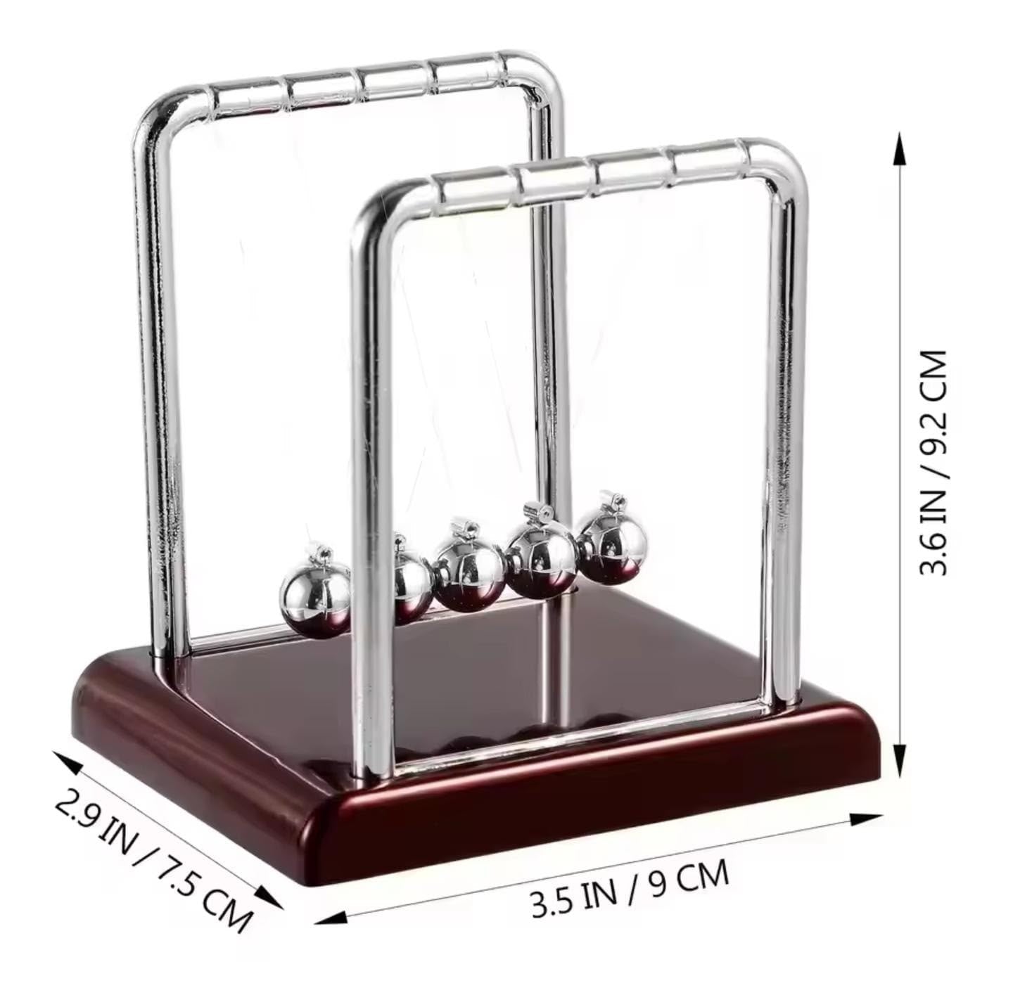Newton's Cradle Balance Balls – Executive Desk Toy & Office Decor