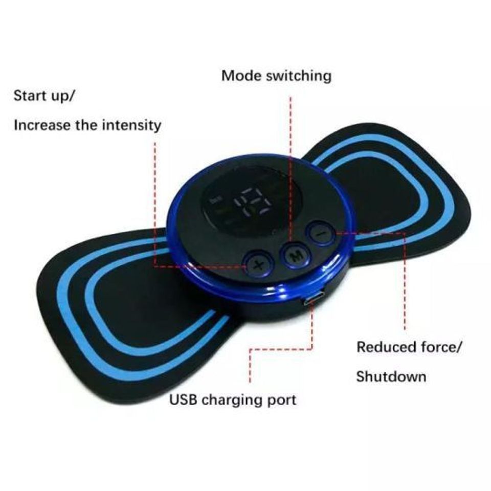 Imported Multifunctional Electric All Body Mini Massager Super Intelligent Cervical Massager
