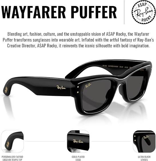 Ray-Ban Sunglasses Wayfarer Puffer