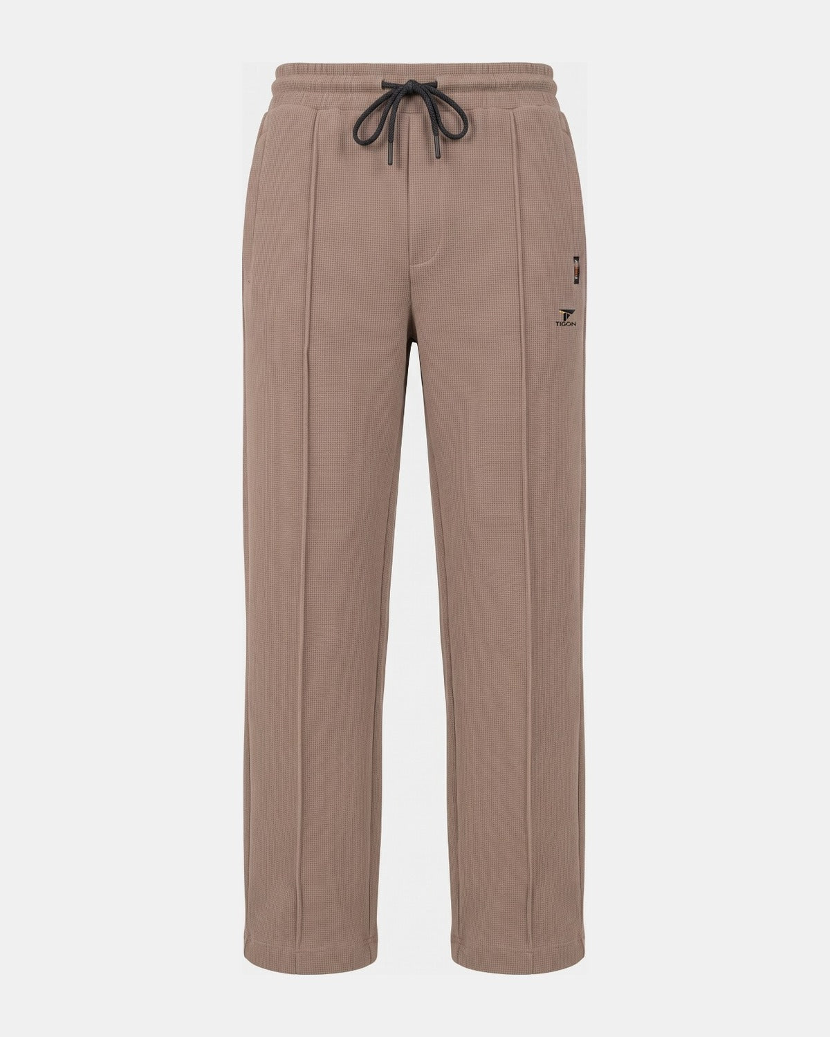 Tigon Premium Trousers - Brown - relaxed fit drawstring trouser