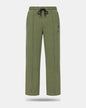 Tigon Premium Trousers - Olive Green - waffle knit drawstring trouser
